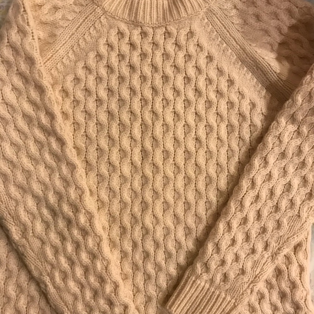 Honeycomb cashmere rollneck™ sweater jcrew - Picture 6 of 6